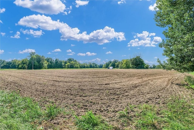 view of nature featuring a rural view