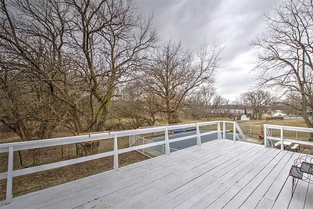 view of deck