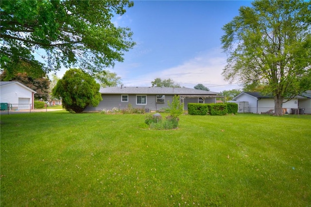 635 E N St, Warrensburg, IL 62573 - view of rear view of property