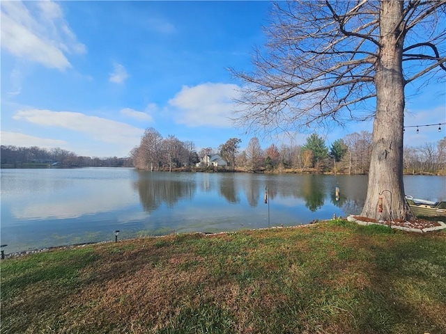 property view of water