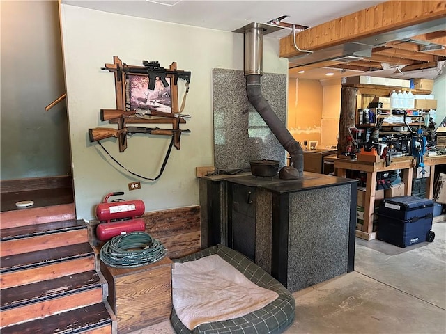 10760 E 1600th St, Cambridge, IL 61238 - view of basement