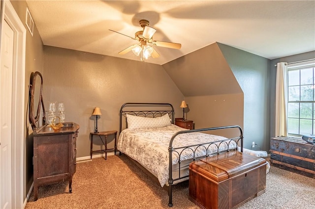 5334 Blue Mound Rd, Macon, IL 62544 - carpeted bedroom with ceiling fan and baseboards