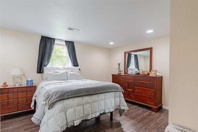 3531 Fontenac Dr, Decatur, IL 62521 - bedroom with recessed lighting, wood finished floors, and visible vents