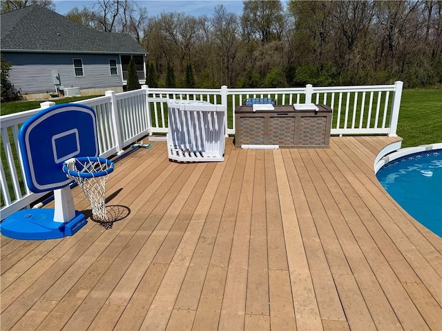 view of deck