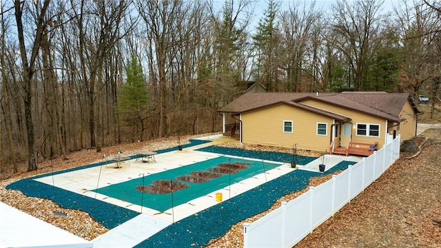 exterior space with a patio area