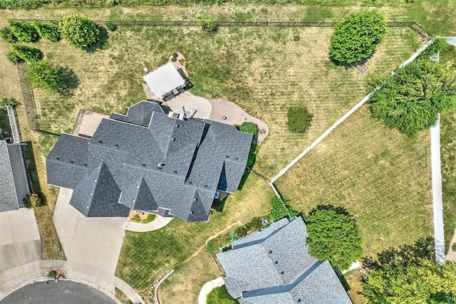 1008 Schroll Dr, Forsyth, IL 62535 - aerial view