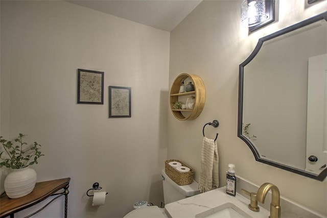 1008 Schroll Dr, Forsyth, IL 62535 - half bath with toilet and vanity