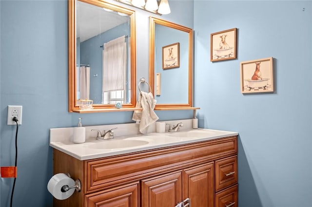 22417 N 1320th St, Marshall, IL 62441 - full bath featuring double vanity