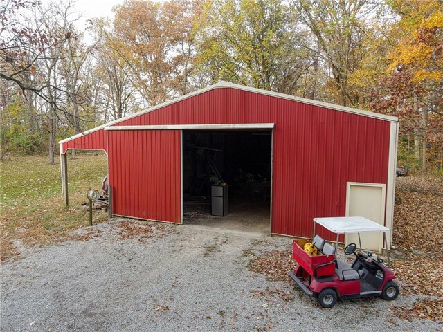20746 E 400 N, Charleston, IL 61920 - view of pole building
