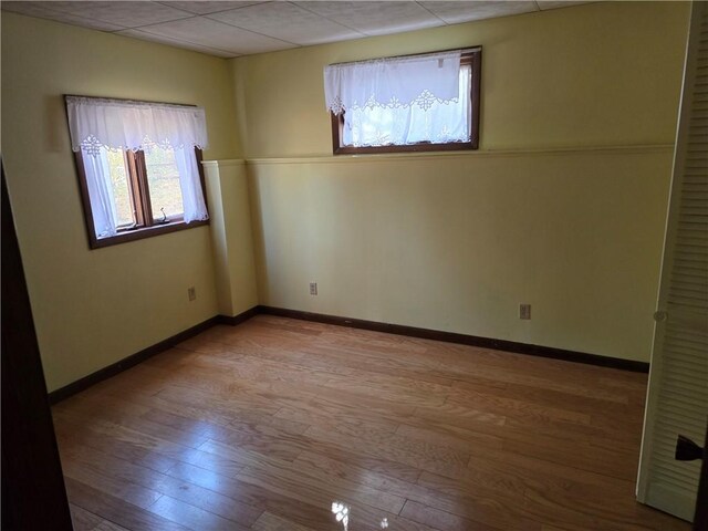 20746 E 400 N, Charleston, IL 61920 - empty room featuring wood-type flooring and baseboards