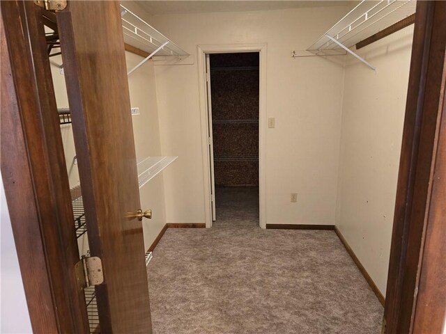 20746 E 400 N, Charleston, IL 61920 - walk in closet featuring carpet