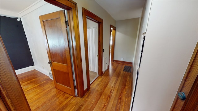 104 E N St, Ridgefarm, IL 61870 - corridor with light wood-style flooring