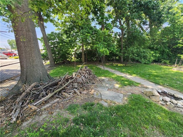 203 N E St, Olney, IL 62450 - view of grassy yard