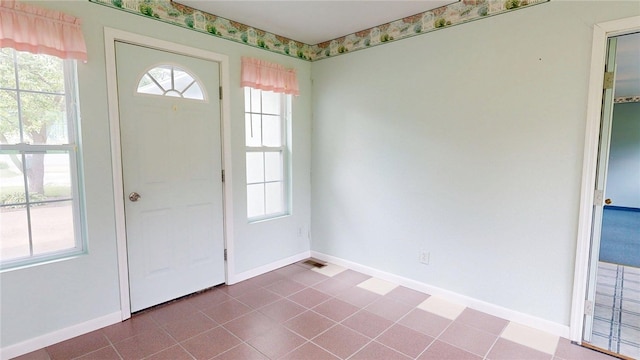 313 Shimp St, Cerro Gordo Township, IL 61855 - entryway featuring baseboards
