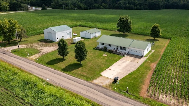 11444 N 800th St, Effingham, IL 62401 - view of rural area featuring large plots for crops