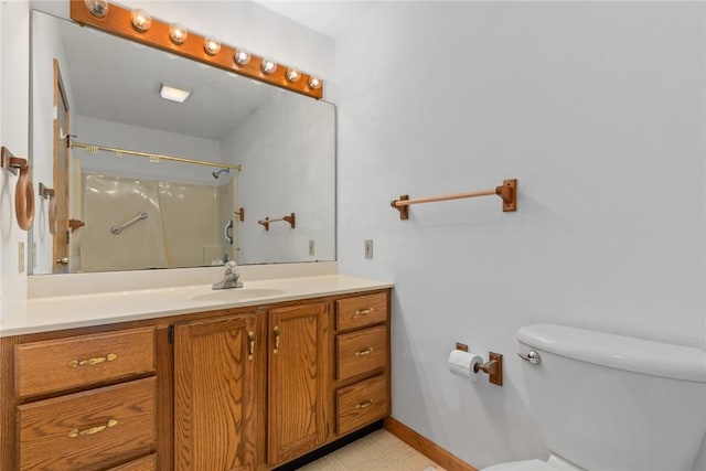 11444 N 800th St, Effingham, IL 62401 - full bathroom with vanity and a shower