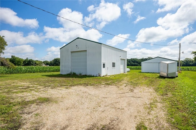 11444 N 800th St, Effingham, IL 62401 - view of outdoor structure with a view of countryside and agricultural area