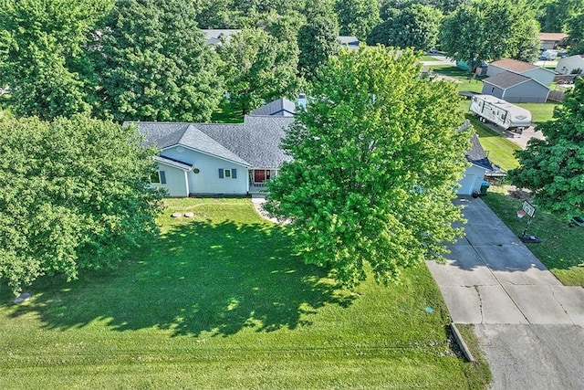 7950 Lehman Rd, Decatur, IL 62521 - view from above of property
