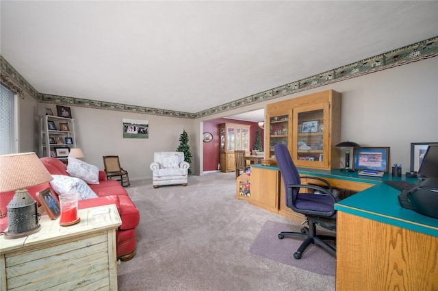18 Woodmere Dr, Paris, IL 61944 - carpeted office space with baseboards