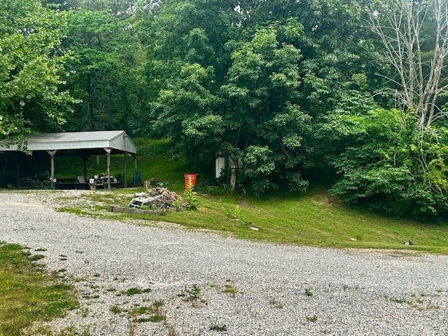 9275 N 890th St, Effingham, IL 62401 - view of street featuring a wooded view