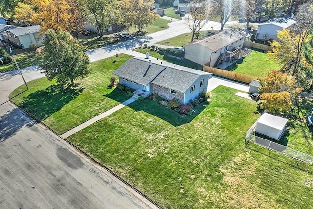 705 W Wildwood Dr, Mt Zion, IL 62549 - drone / aerial view