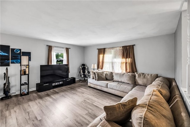 1450 W Westside Dr, Mt Zion, IL 62549 - living room with wood finished floors