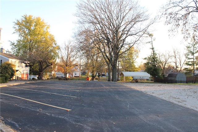 view of vehicle parking