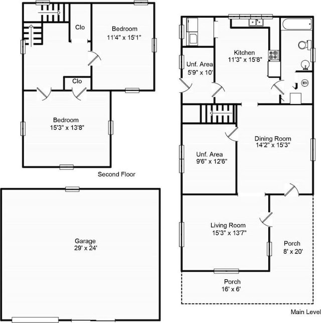 59 Lynn St, Weldon, IL 61882 - view of floor plan / room layout