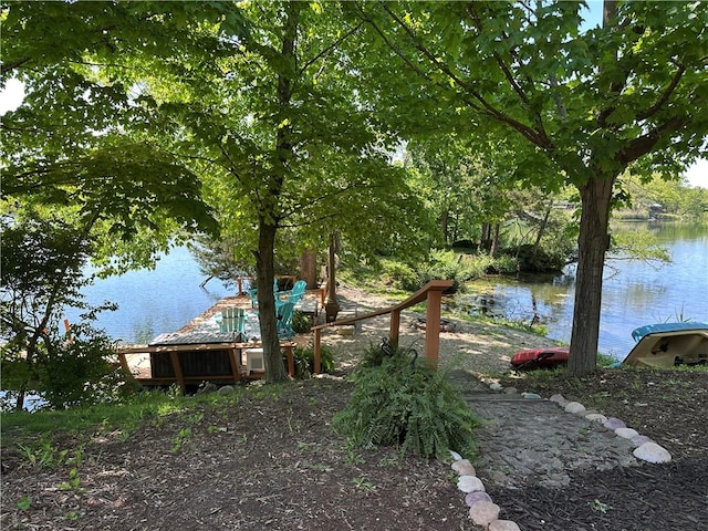 202 Eagle Blf, Oakwood, IL 61858 - dock featuring a water view