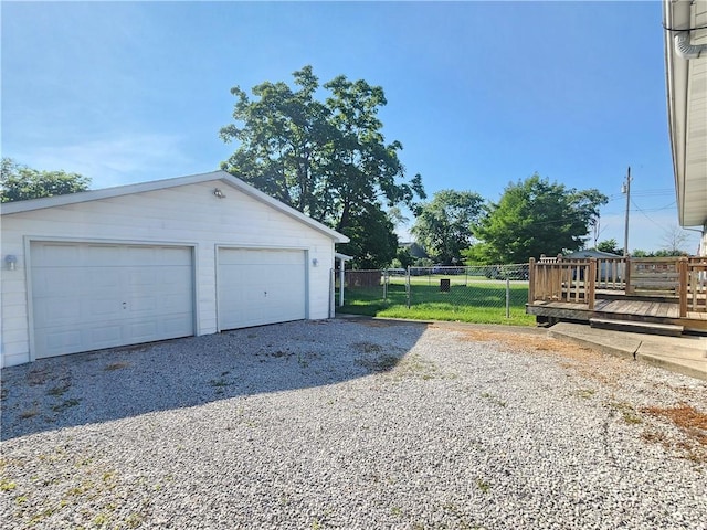 324 Madison St, Mason, IL 62443 - view of detached garage