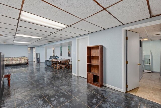 801 N Parkview St, Effingham, IL 62401 - interior space featuring a drop ceiling