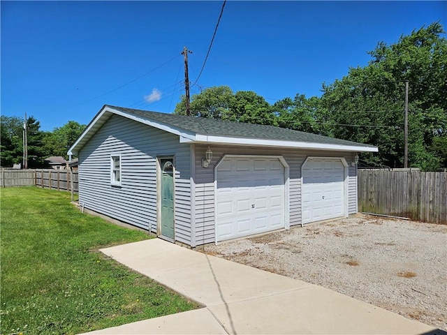 241 S Main St, Argenta, IL 62501 - view of detached garage