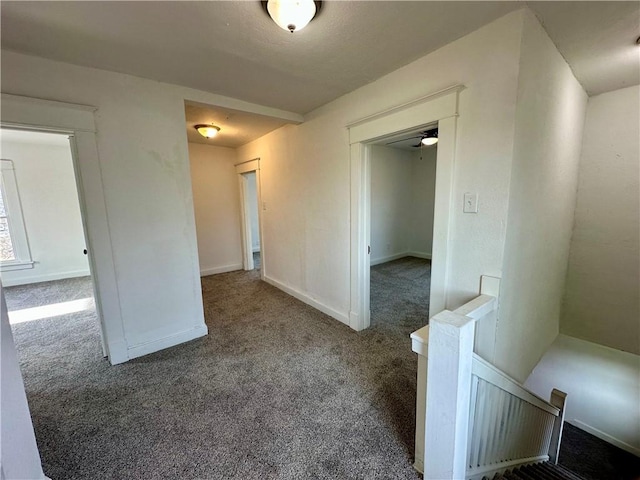 empty room with carpet floors