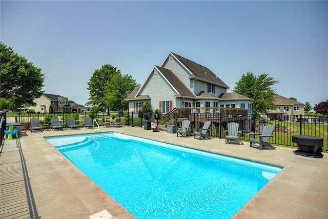 11154 E Ravenwood Ct, Effingham, IL 62401 - view of pool featuring a patio area