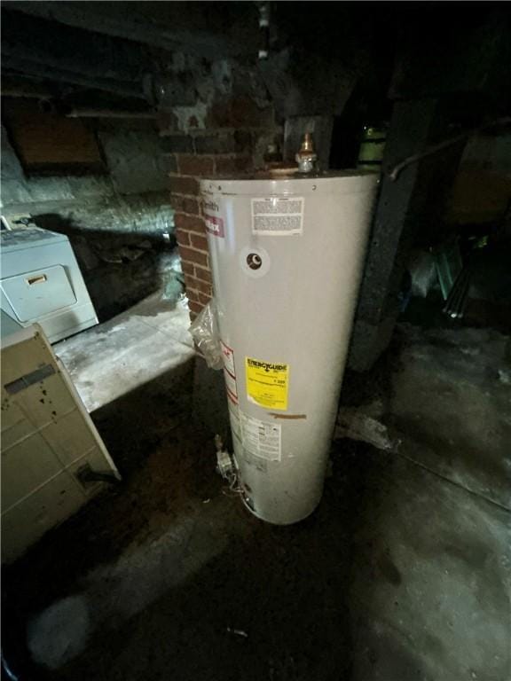 1525 N St, Decatur, IL 62521 - utility room featuring water heater