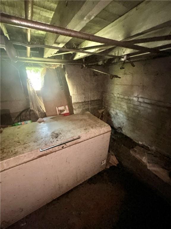 1525 N St, Decatur, IL 62521 - view of unfinished basement