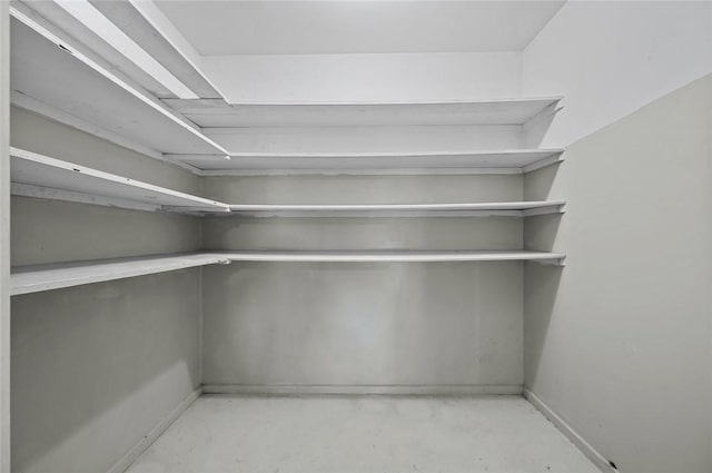 view of pantry