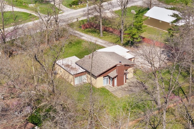 view of subject property