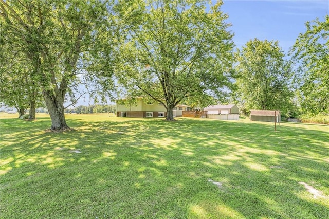 1283 N 1400 E Rd, Shelbyville, IL 62565 - view of green lawn