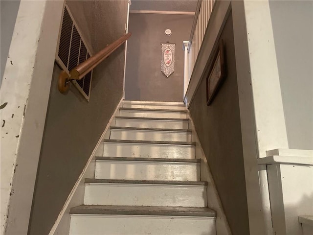 view of staircase