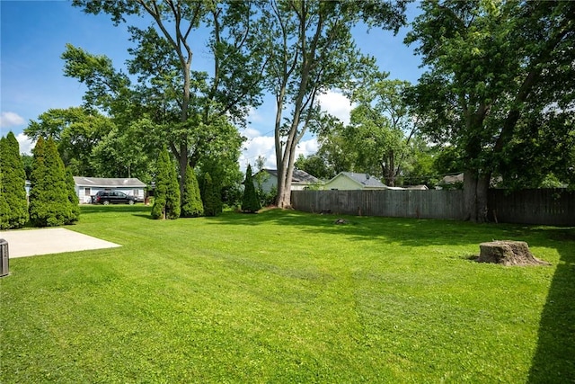 911 Saint Anthony Ave, Effingham, IL 62401 - view of yard with a patio area