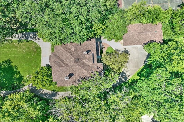 580 Powers Ln, Decatur, IL 62522 - aerial view of property and surrounding area