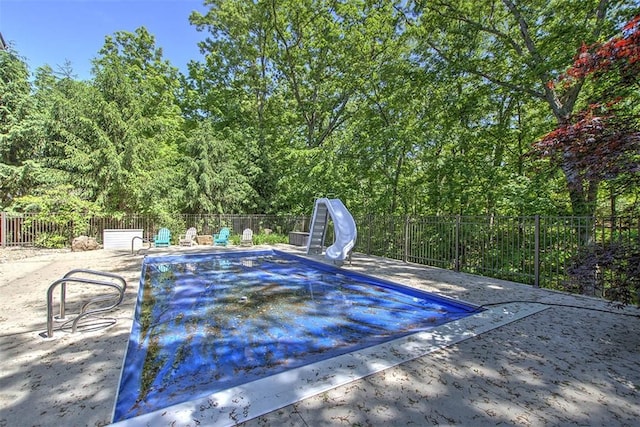 2125 Reserve Way, Decatur, IL 62521 - view of swimming pool featuring a water slide