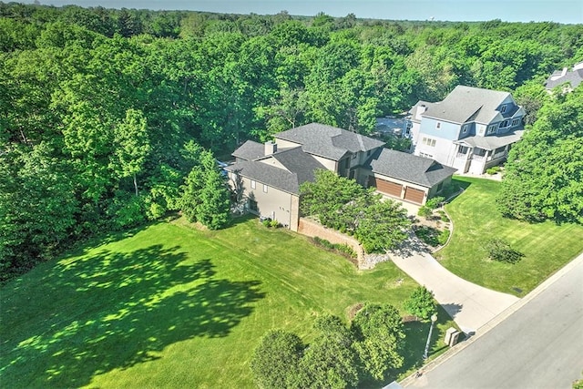 2125 Reserve Way, Decatur, IL 62521 - drone / aerial view of a forest