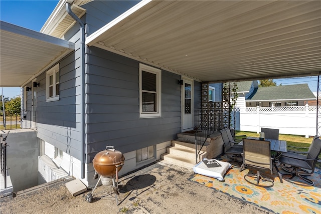 view of patio / terrace