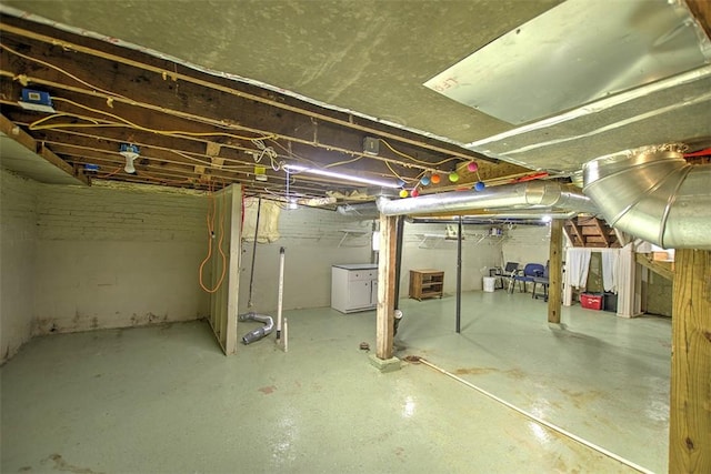 1591 Decatur St, Decatur, IL 62522 - view of unfinished basement