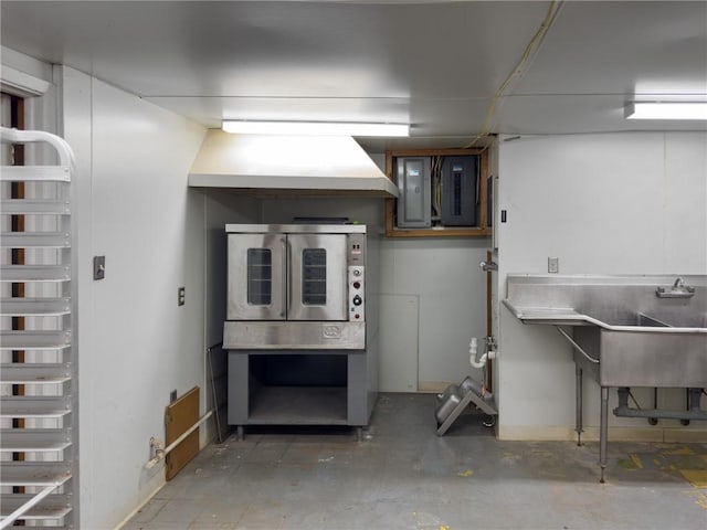 1511 E Fayette Ave, Teutopolis, IL 62467 - basement with electric panel and baseboards
