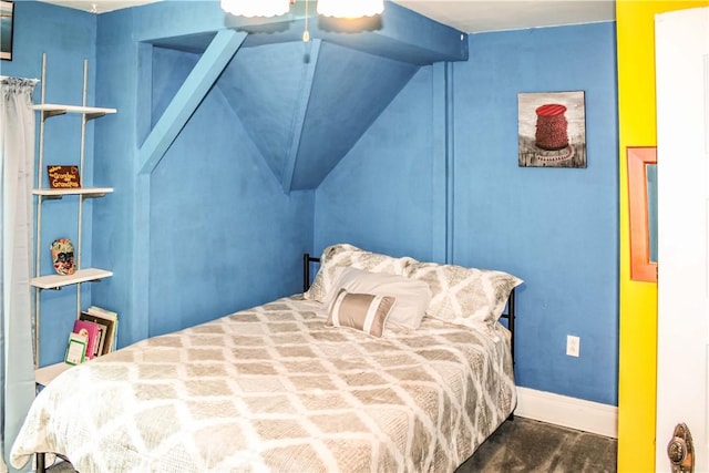 3416 Western Ave, Mattoon, IL 61938 - bedroom featuring baseboards, wood finished floors, and a ceiling fan