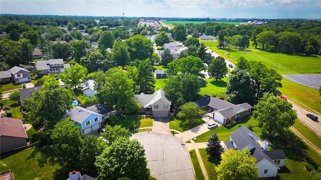 1225 W Pineview Ct, Decatur, IL 62526 - aerial perspective of suburban area