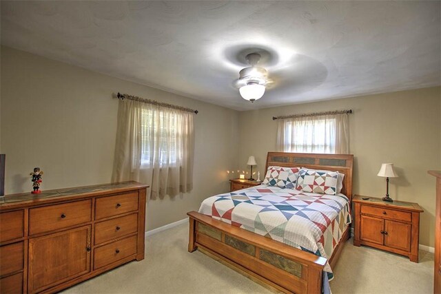 940 Kirk Dr, Mt Zion, IL 62549 - bedroom featuring light carpet